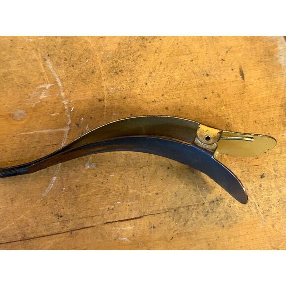 Vintage Alligator Hair Clips lot of 2  (8220) - Picture 5 of 8